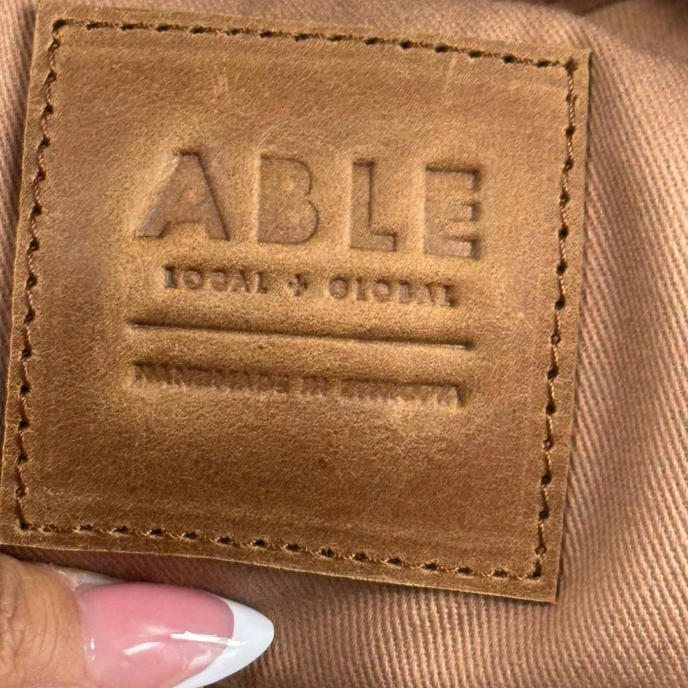Able leather hobo
